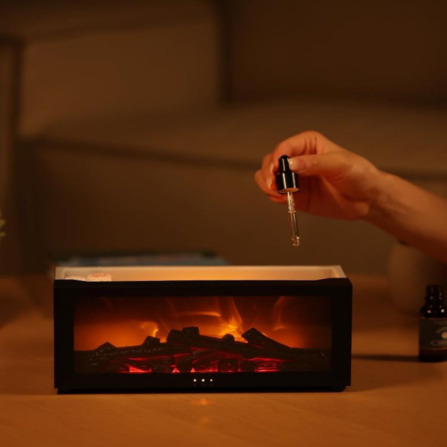 Fireplace Fire Flame Aromatherapy Diffuser